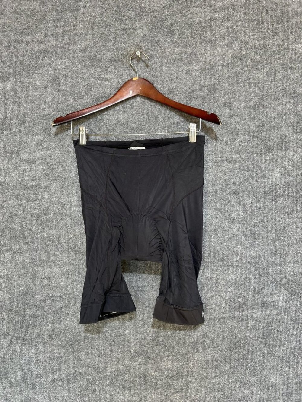 Andar Cycling Shorts Womens XL Black Padded Chamois 8 Inseam Bike Stretch Road